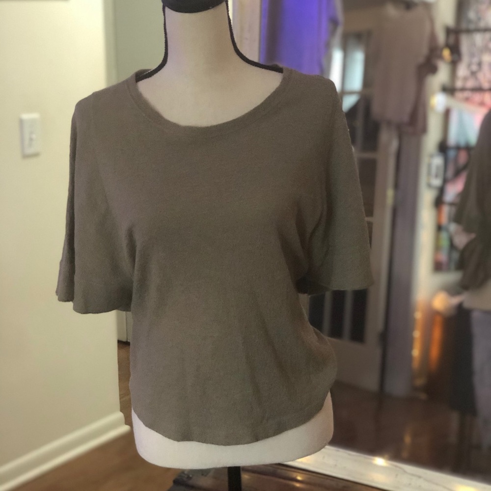 Madewell Flutter Sleeve Top